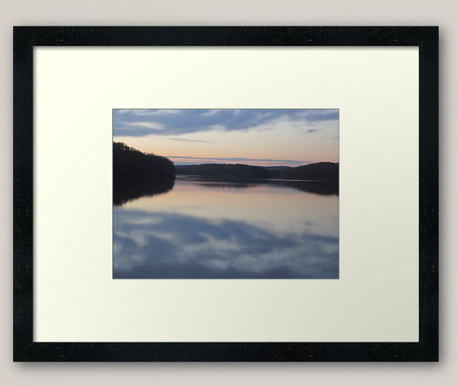 Peace of mind Framed Art Print